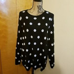 Lane Bryant Zip Back Sweatet